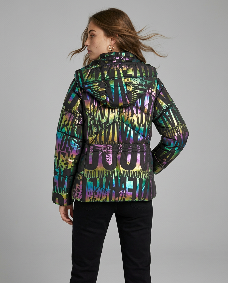PARKA CORTA GRAFITTI LAMINA