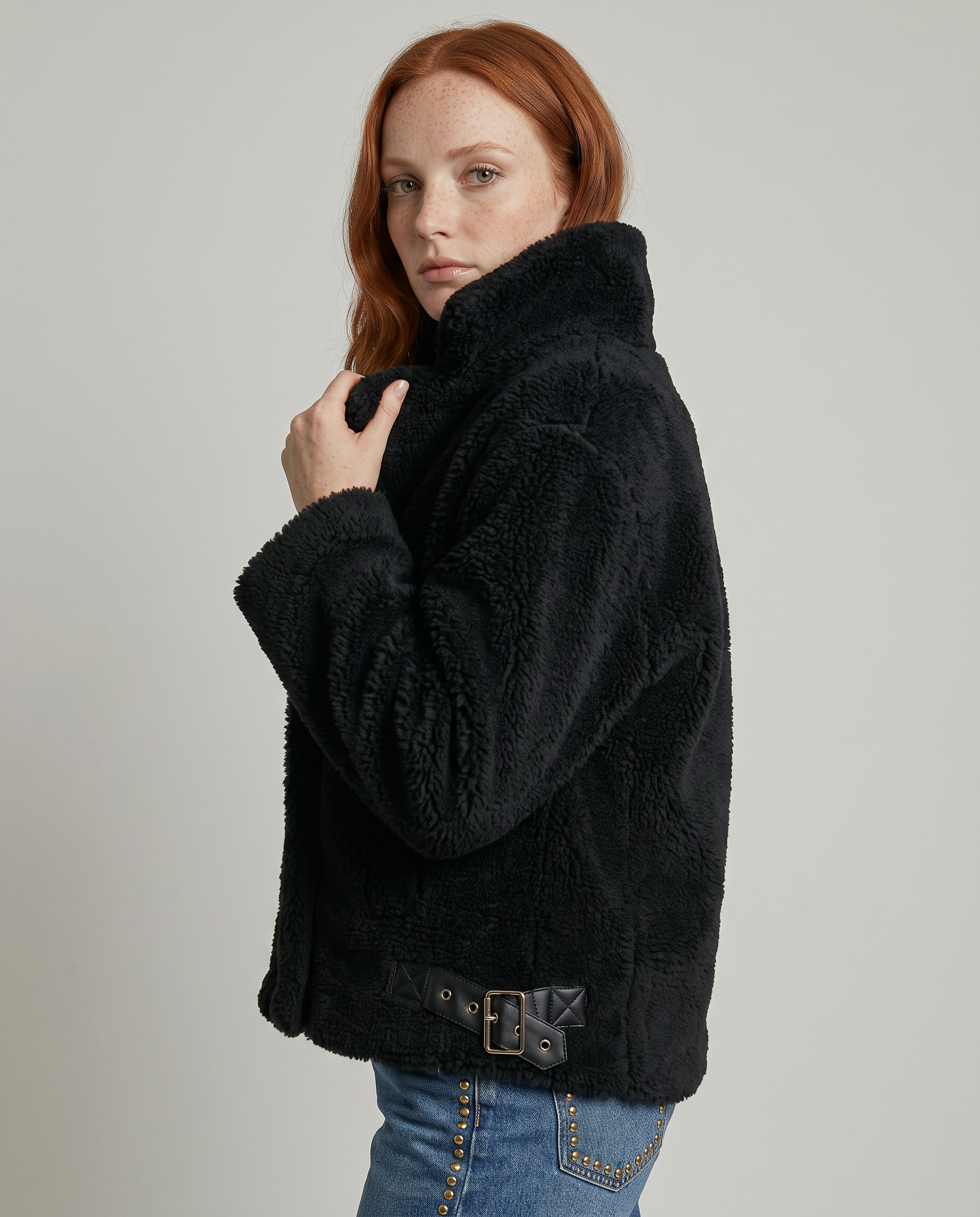 BLAZER OVER PELUCHE