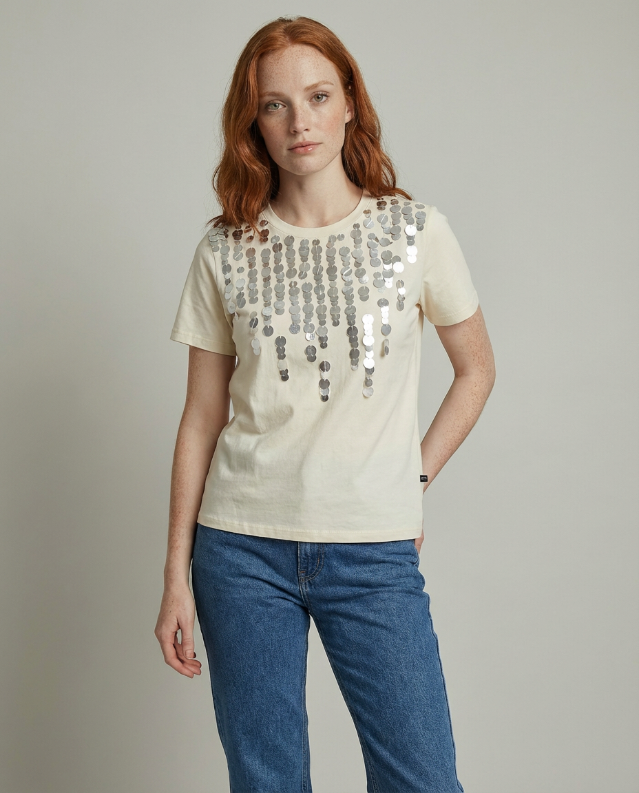POLERA MILLE LENTEJUELA