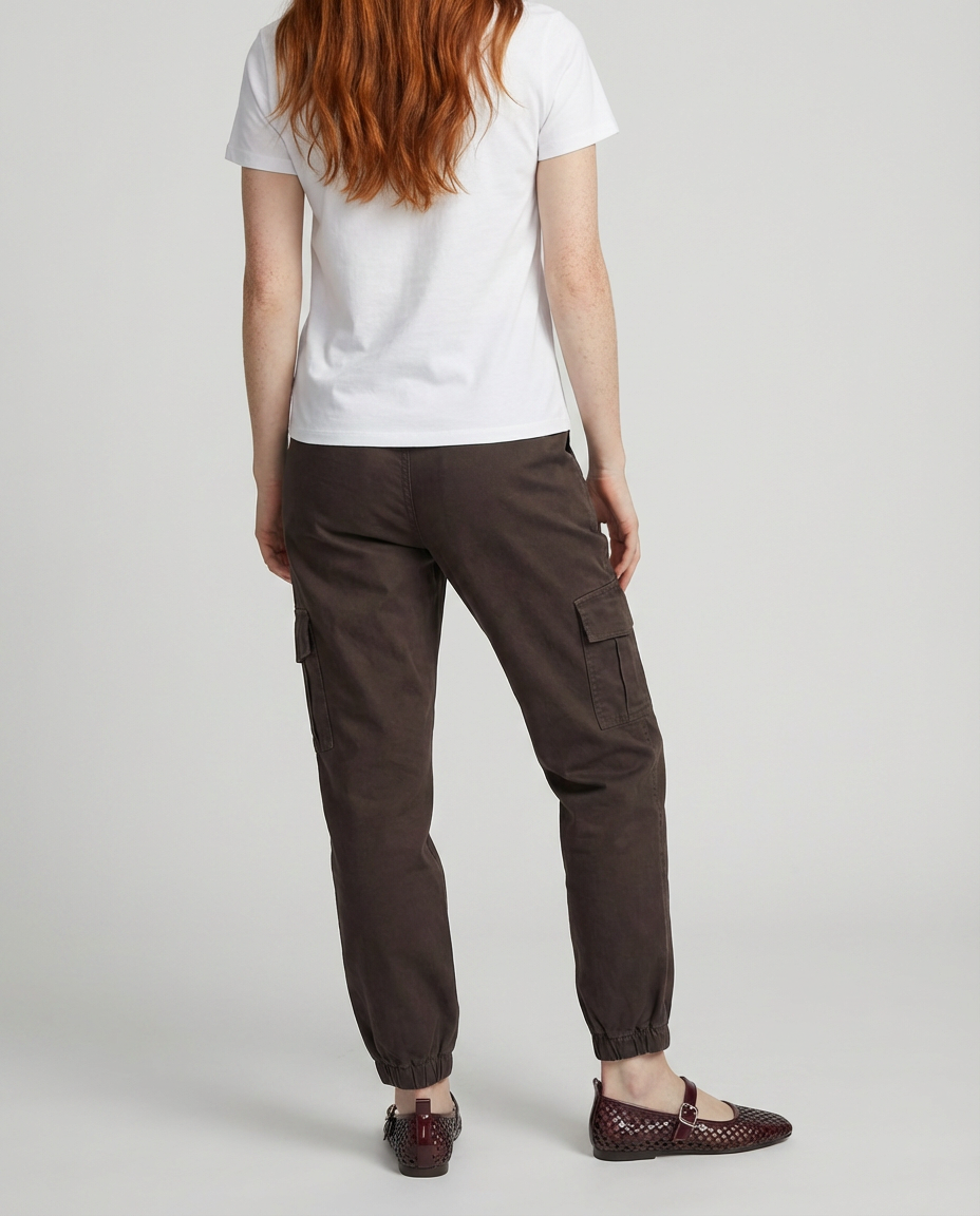 PANTALON  CARGO GABARDINA