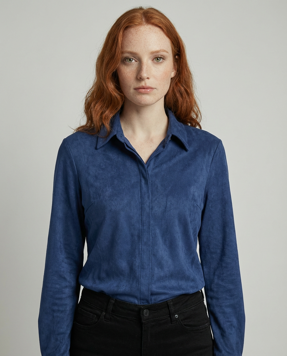 BLUSA SUEDE DONNA