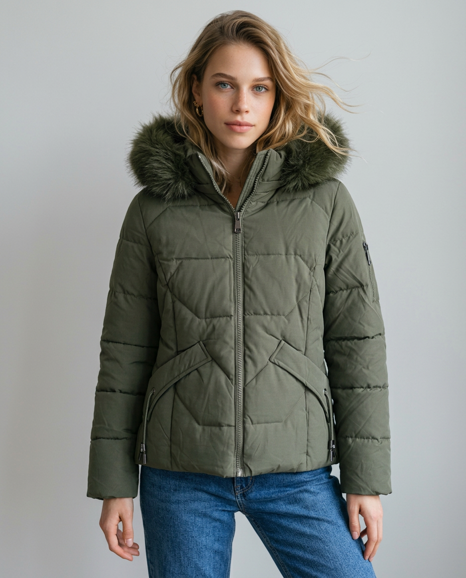 PARKA ISABELLA CAPUCHA