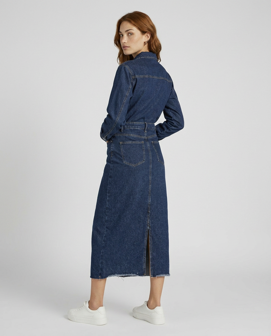 VESTIDO DENIM DONNA