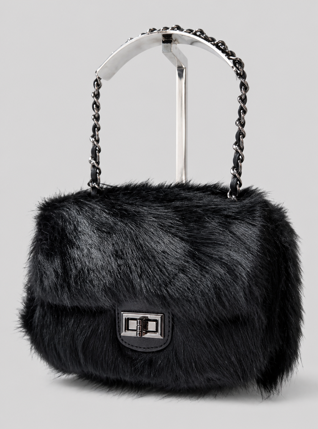 CARTERA BOLSITO CADENA PELUCHE