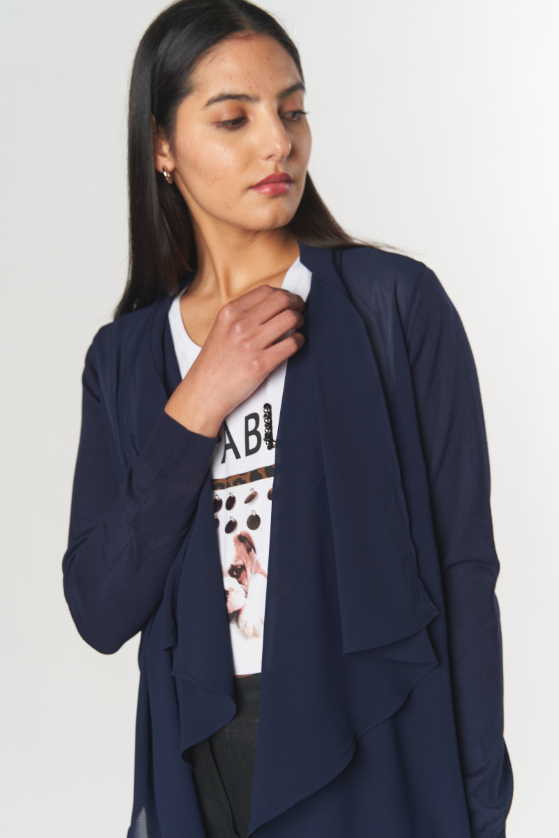 Tejido Crepe Blazer