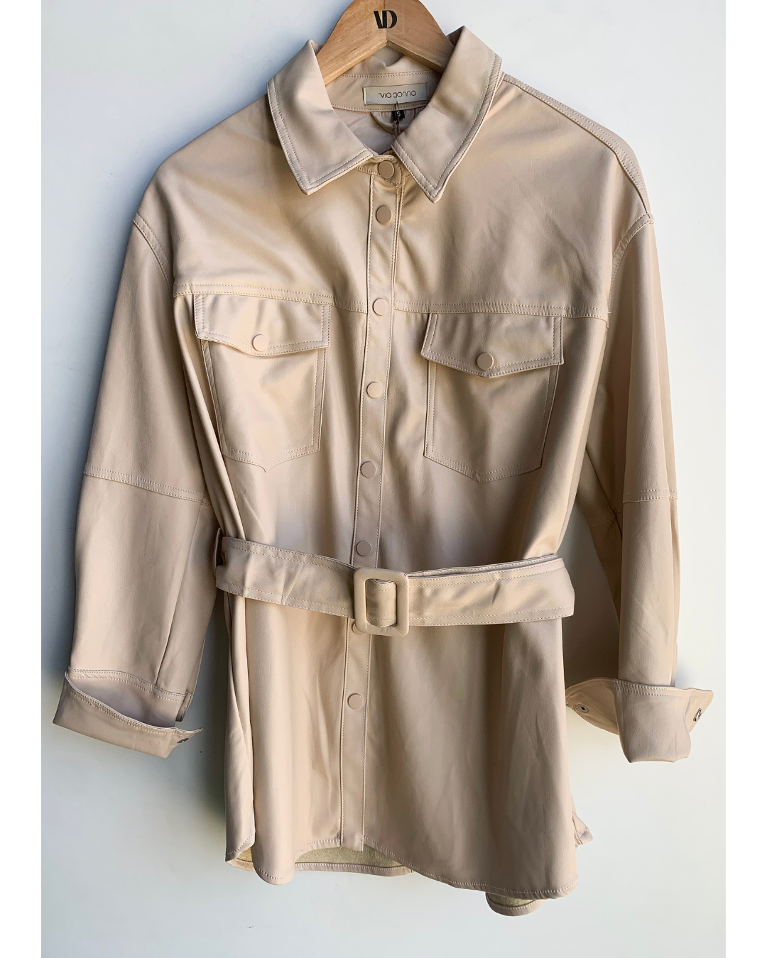 CHAQUETA CAMISA ECOPELLE