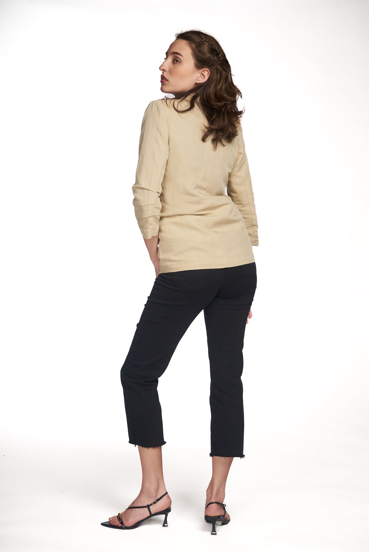 Blazer Lino Gold
