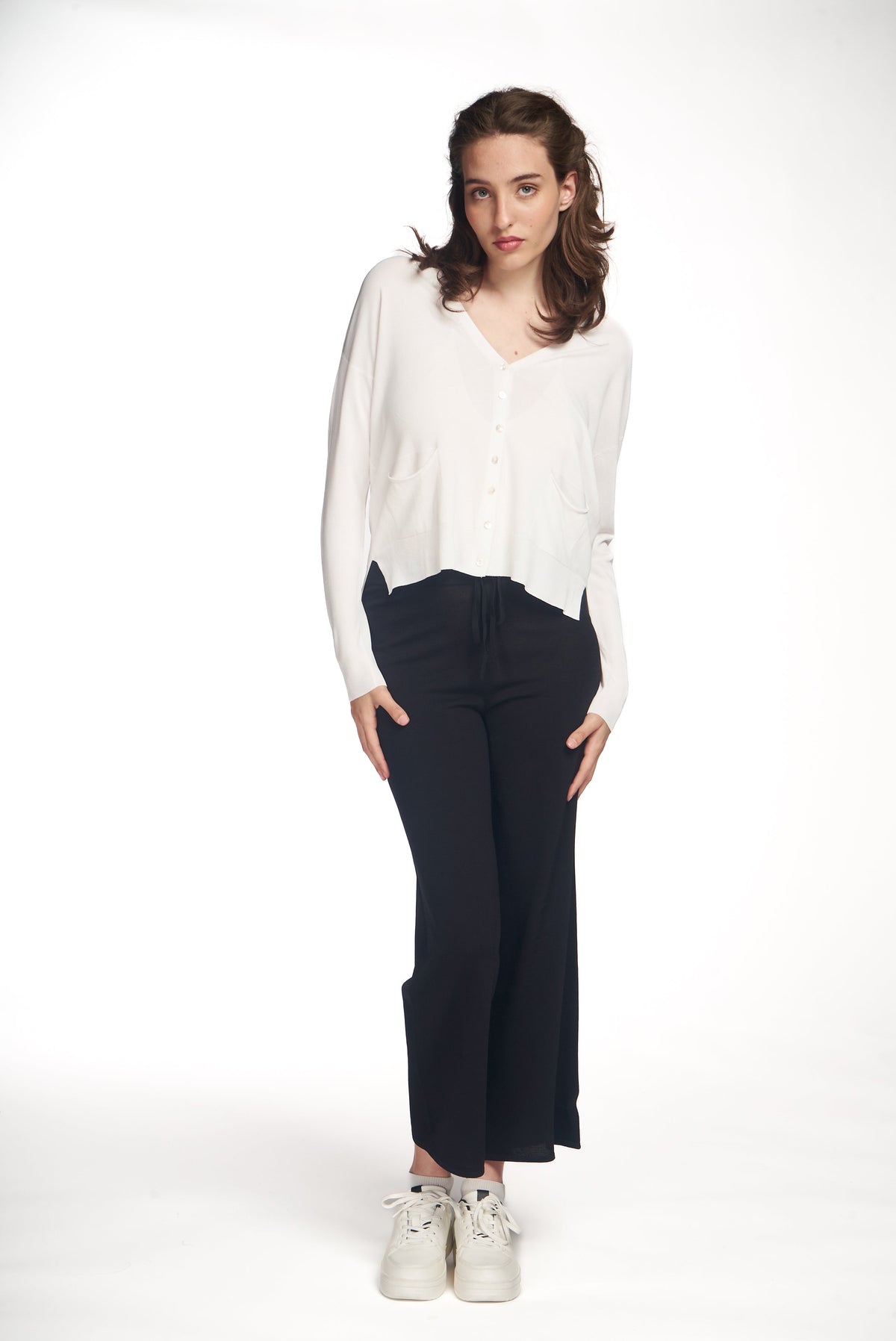 Tejido Chaleco Donna