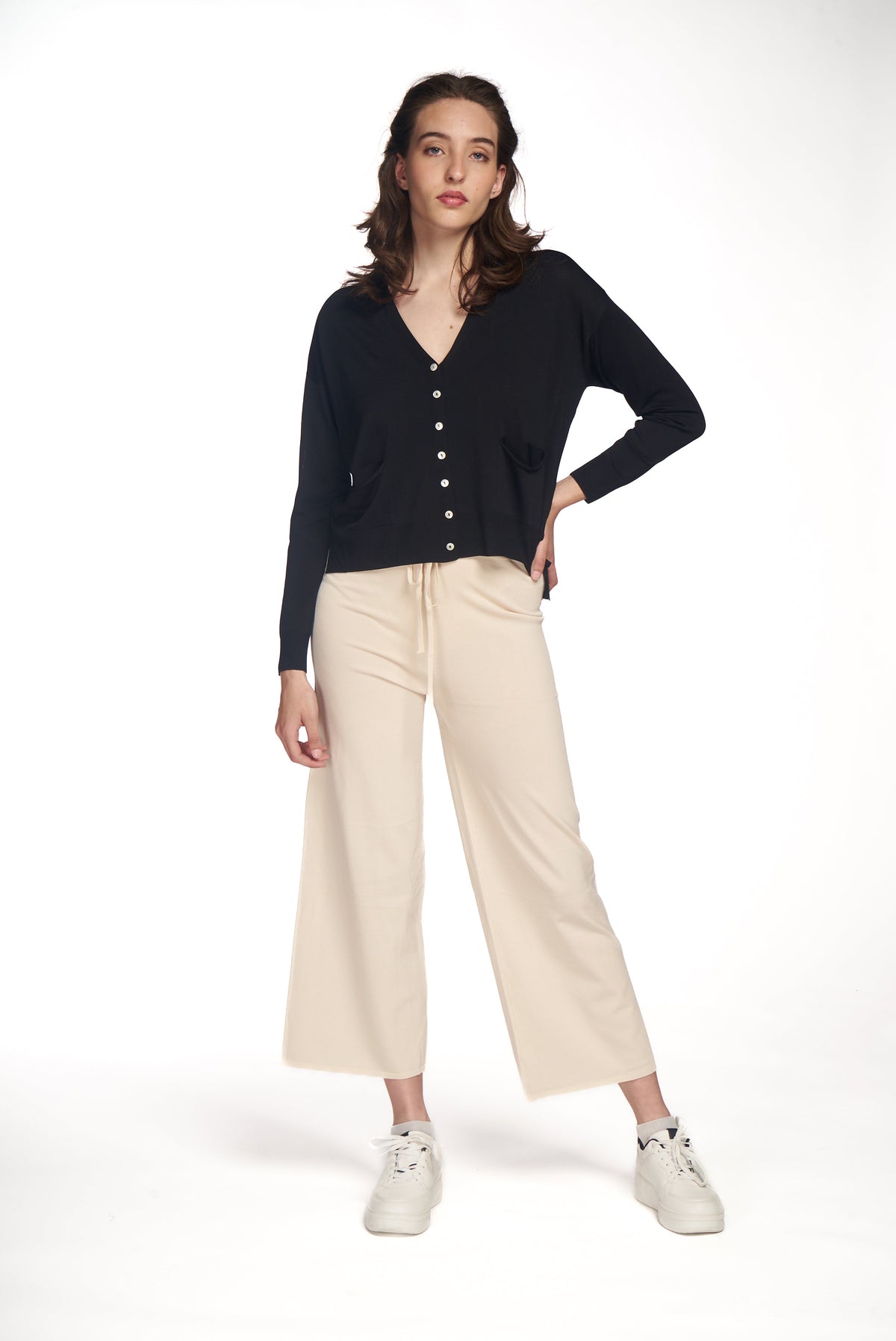 Tejido Chaleco Donna
