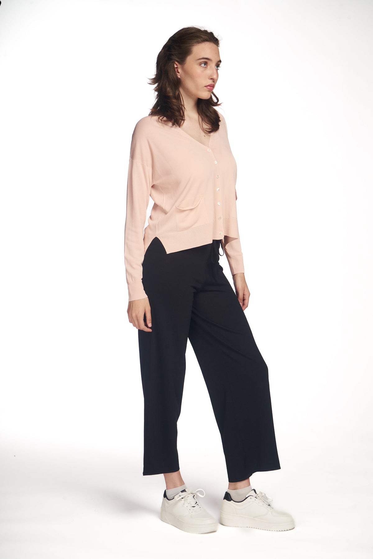 Tejido Chaleco Donna