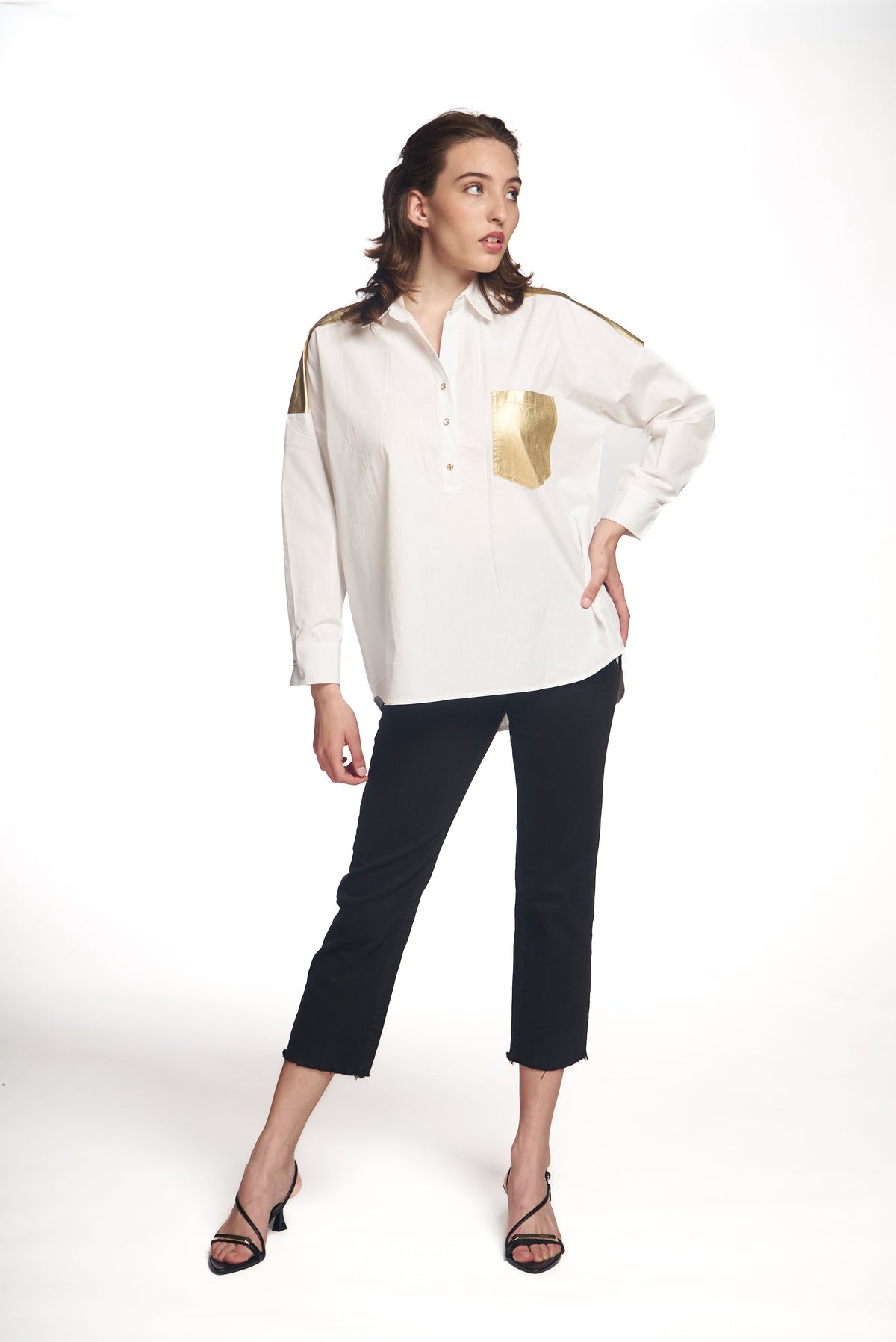 Blusa Metalizada