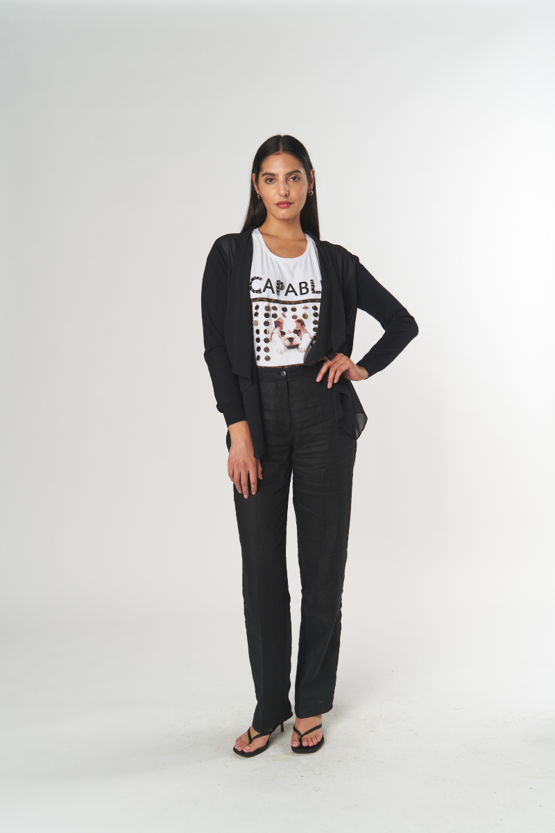 Tejido Crepe Blazer