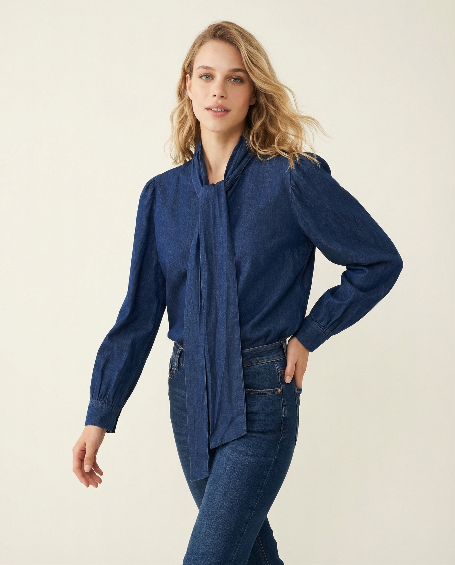 BLUSA DENIM PATRIZZIA