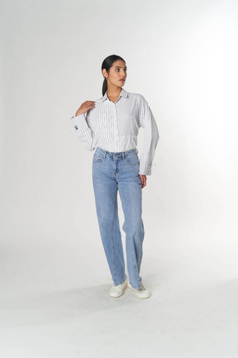 Blusa Cuello Volado