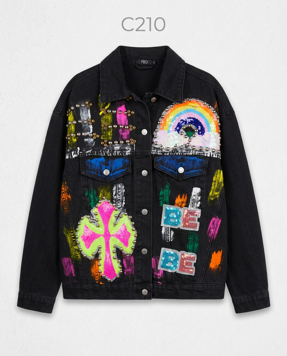 C210 - CHAQUETA DENIM FUL FASHION