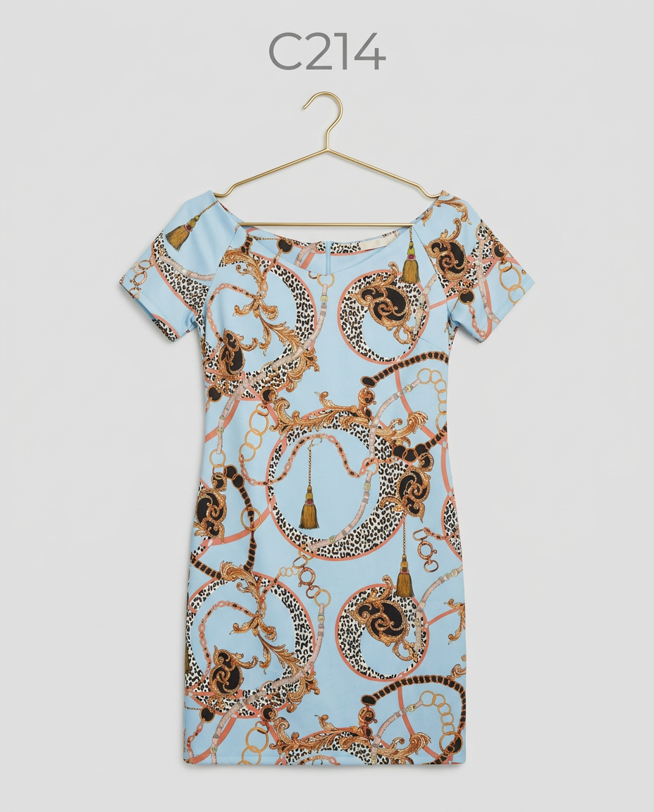 C214- VESTIDO HERMES