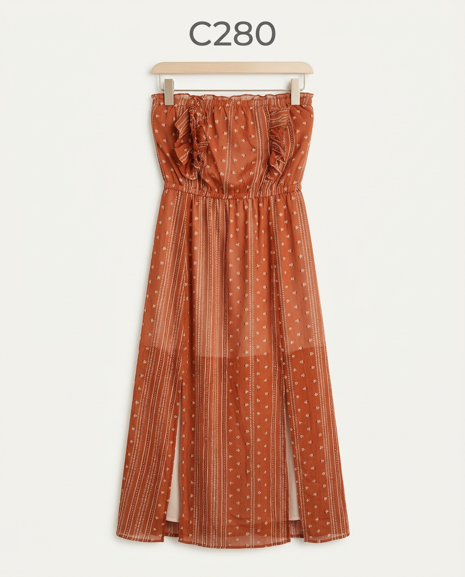 C280-MAXI VESTIDO  PRINCESS