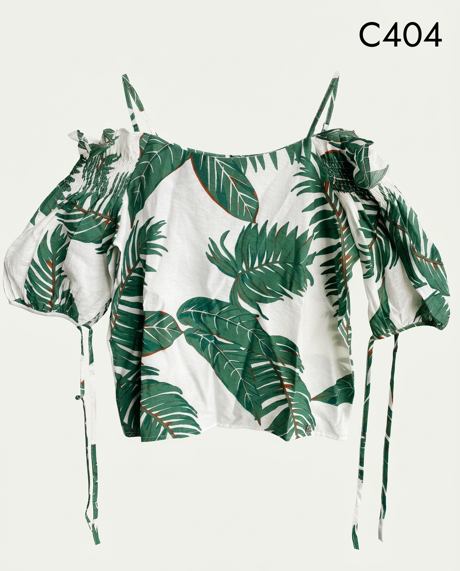 C404-BLUSA PAVILO ELASTICADA