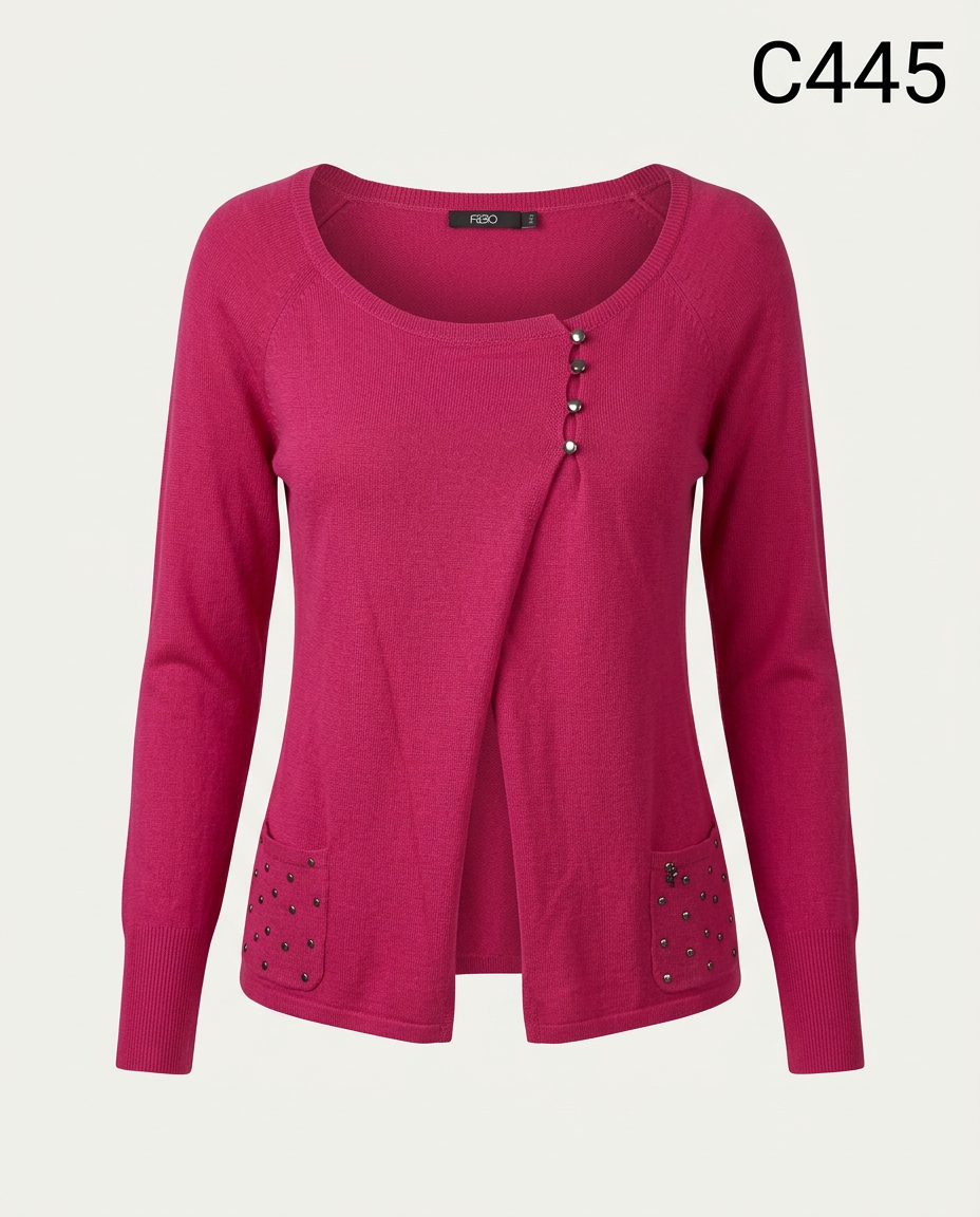 C445-TJ CHAL. POCKETS TACHITAS
